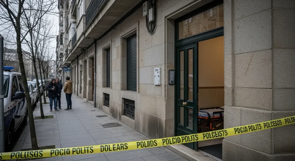 Atopan o corpo sen vida dun home nunha vivenda da avenida de Ferrol en Santiago