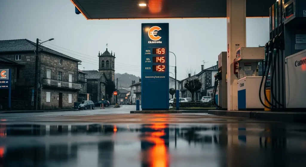 As rebaixas fiscais empurran os prezos por baixo dos 2 euros en varias estacións galegas, pero o alivio é desigual