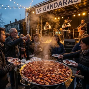 As Gndaras inicia 4 das festivos: msica, pulpo y polmica