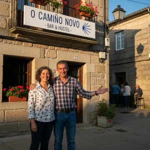 Una pareja reabre bar y albergue y revive Fillobal