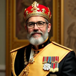 Rafael Vidal tcnico de protocolo gallego honrado por el rey