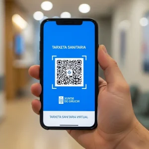 Xunta activa Tarxeta Sanitaria Virtual gallega: QR en Espaa