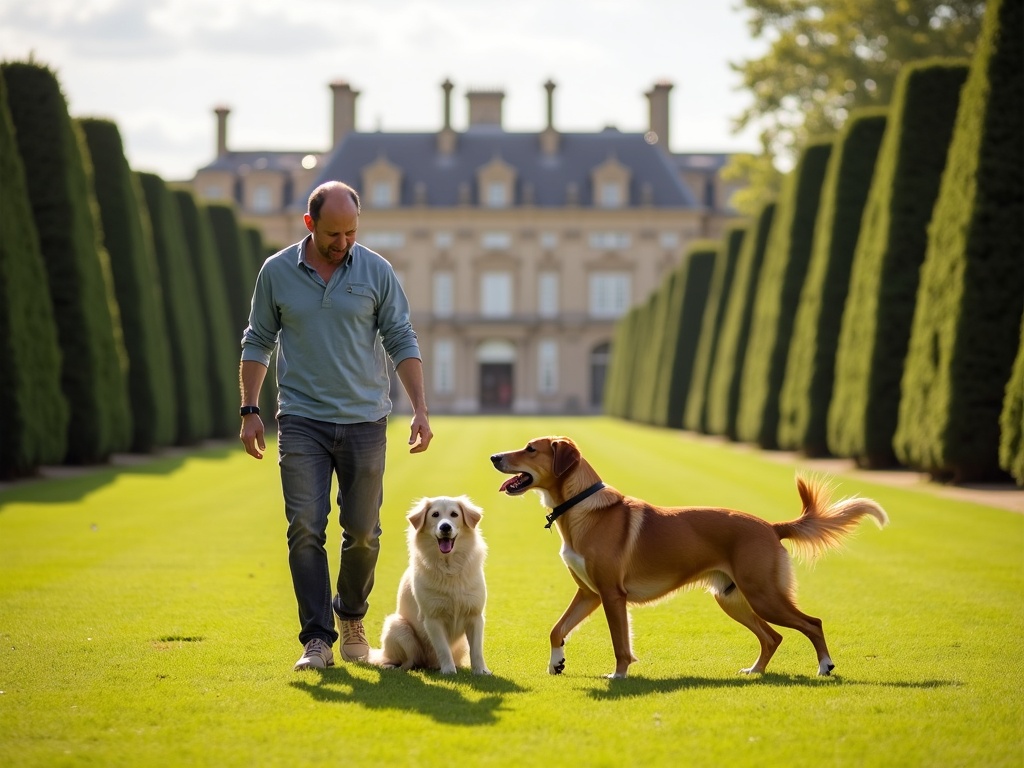 O vídeo de Pedro Sánchez xogando coas súas cadelas nos xardíns da Moncloa