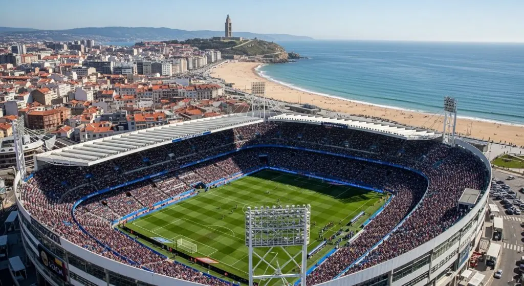 A Coruña renuncia a acoller partidos do Mundial de fútbol 2030: Inés Rey e Juan Carlos Escotet o anunciarán o luns