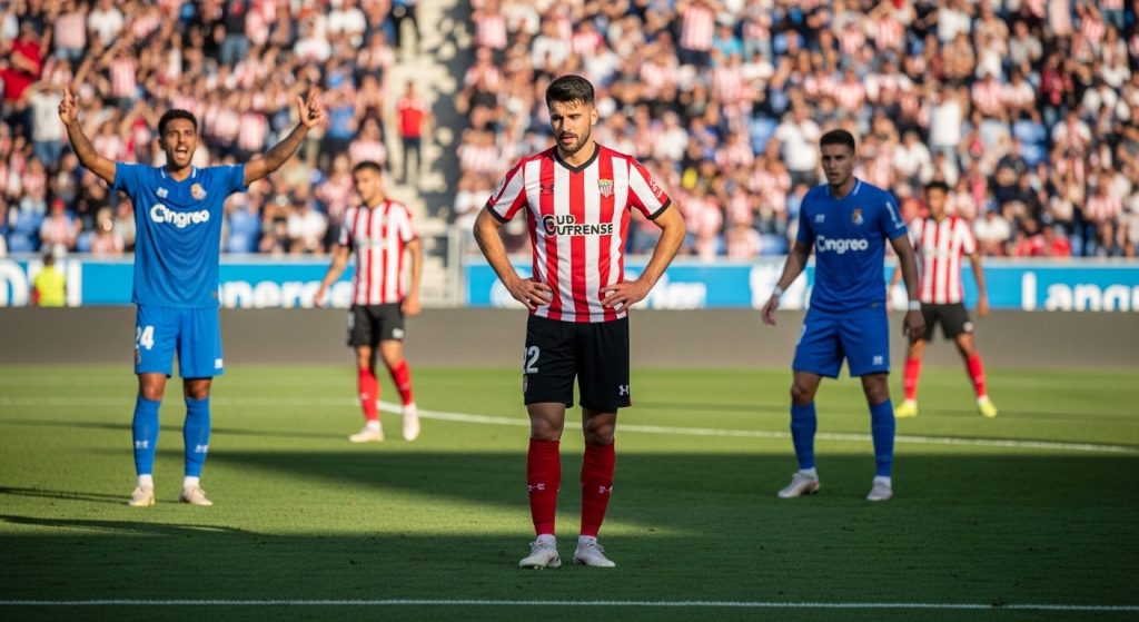 A UD Ourense sen pólvora ante o Langreo (1-0)