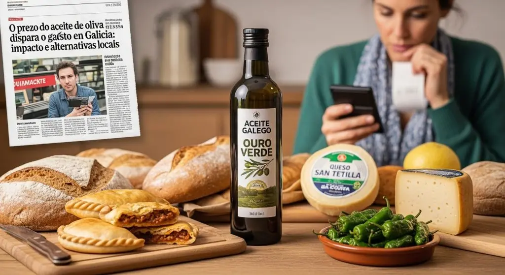 El precio del aceite de oliva dispara el gasto en Galicia: impacto y alternativa