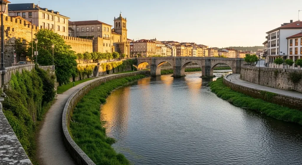 El río Miño redefine el urbanismo lucense