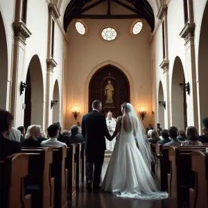 Iglesia de boda: Cayetano Martínez de Irujo y Bárbara Mirjan