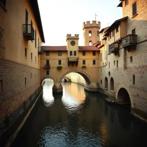 El Concello consolida los arcos medievales del puente de O Burgo