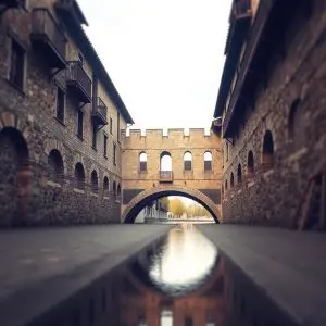 O Concello consolida os arcos medievais da ponte de O Burgo