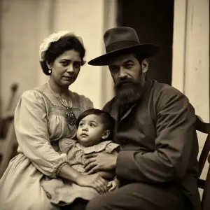 Familia de José Sellier recrea imágenes del eclipse de 1912