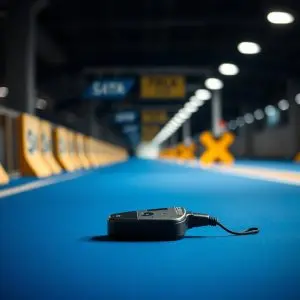 Martín Otero, un relámpago en la pista