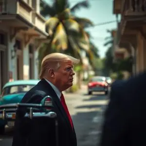 Trump no descarta una intervención de Estados Unidos en Cuba si no prosperan las negociaciones con L