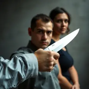 Detenido por agresión a su pareja con cuchillo en Pontevedra