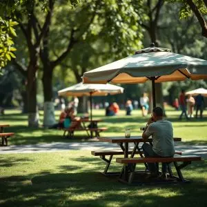 ¿Abrirán este verano las cafeterías de los parques de Santiago? El PSOE critica la «falta de previsi