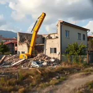Demolición de inmueble abrirá nuevas viviendas en Campolongo