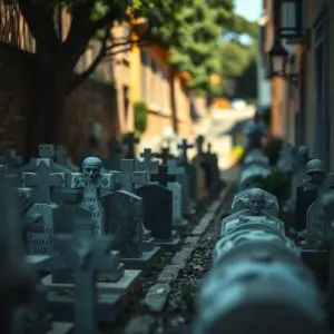 Cementerio de coches en la calle Quintián en El Puente
