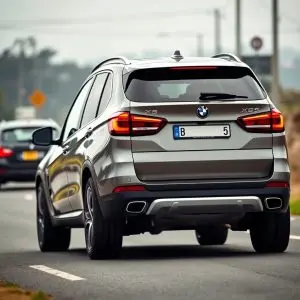 BMW X5 con acelerador bloqueado vuelca otro coche en CHUS