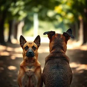¿Sabe usted que en Toén andan detrás de dos parejas de perros?
