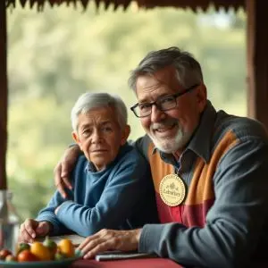 Subir fotos con los padres de Verín tiene premio en el comercio local
