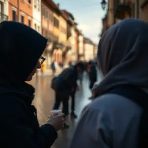 Más daños en la Rúa da Pravia diez meses después de su reparación