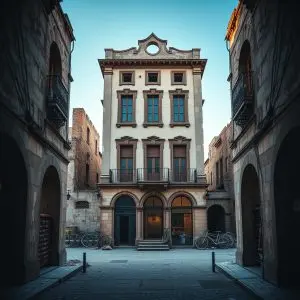 Proyectan hotel en edificio en ruinas de Porta Falsa en Lugo