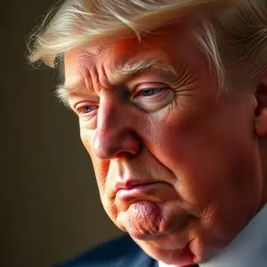 Lesión en el cuello de Donald Trump inquieta dermatólogos