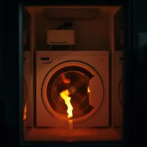 Conato de incendio en caja eléctrica de lavandería, Viveiro