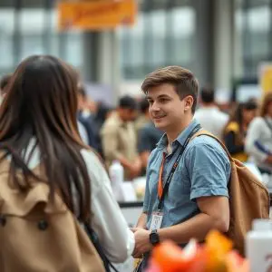 A Feira de Emprego de Carballo acerca 200 jóvenes a 29 empresas