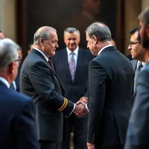 Felipe VI reúne en La Paz a Rodrigo Paz, amigo de Georgetown