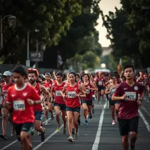 230 deportistas en Xacorun por Sarria, Paradela y Portomarín