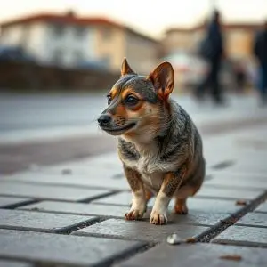Monta mercadillo cuqui en A Coruña para aliviar a su perro