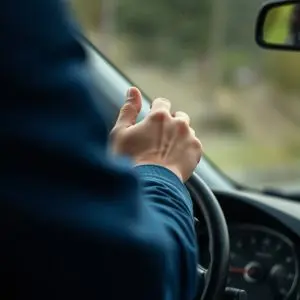 Herido en una mano al volcar en un accidente en Allariz