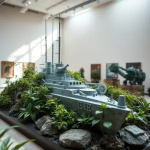 Ataque de Futuro Vegetal dañó cuadro de Colón en Museo Naval
