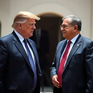 En desarrollo: Saludo entre Trump y Sánchez en Egipto