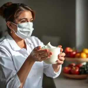 Nutricionista Carmen Ferrer: líquido del yogur, proteínas