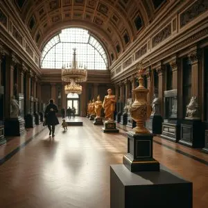 Galería Apolo del Museo Louvre: robo de joyas de Napoleón