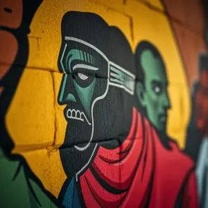 Así es el mural de Ordes que compite por ser el mejor del mundo