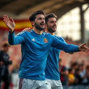 Pedri y Mikel Merino dirigen a España en Turquía a lo grande
