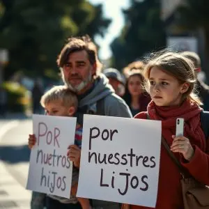 Familia alemana en España se marcha: 'por nuestros hijos