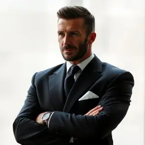 David Beckham, Investido Caballero por el rey Carlos iii