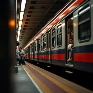 Impactantes: tren arrolla autobús con pasajeros en México