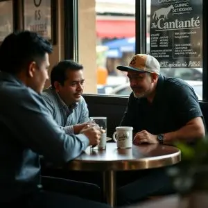 Villegas, Caracafé, Canito y Rycardo Moreno en Café Cantante