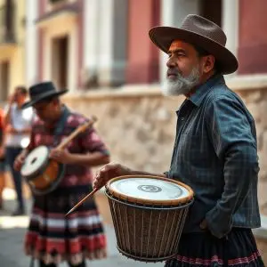 La Centuria Macarena rescata el tambor de Pepe Hidalgo