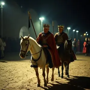 El Ateneo Presenta el Cartel de la Cabalgata de los Reyes Magos de Sevilla 2026, Obra del Artista Fe