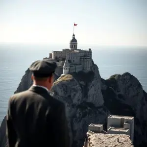 Colosal cañón tan alto como un edificio: Hitler vs Gibraltar