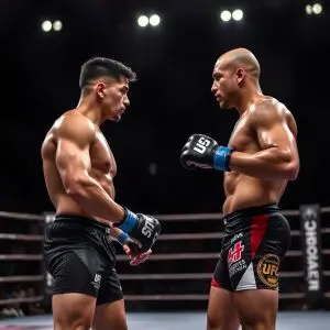Horario y dónde ver Aleksandre Topuria vs Almakhan UFC hoy