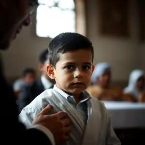 Cayetano Rivera bautizo hijo de Fran Rivera y Lourdes Montes