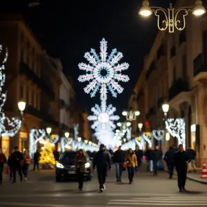 Granada vive la Navidad con 2,5 millones de puntos de luz