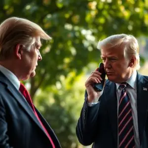 En desarrollo: Trump Confirma una Conversación Telefónica con Maduro